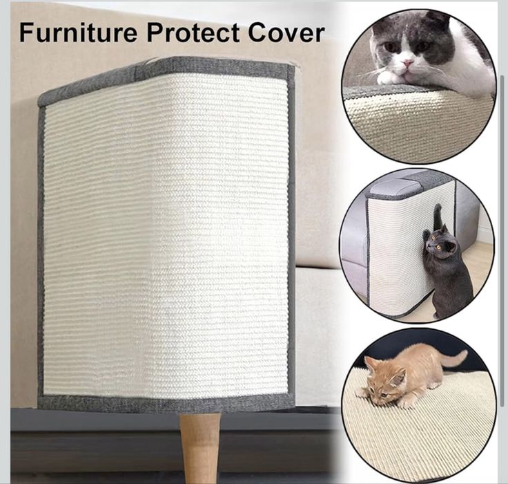 Tapete Arrangador Gatos protetor sofa