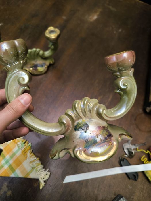 Porcelana para velas - Alcobaça