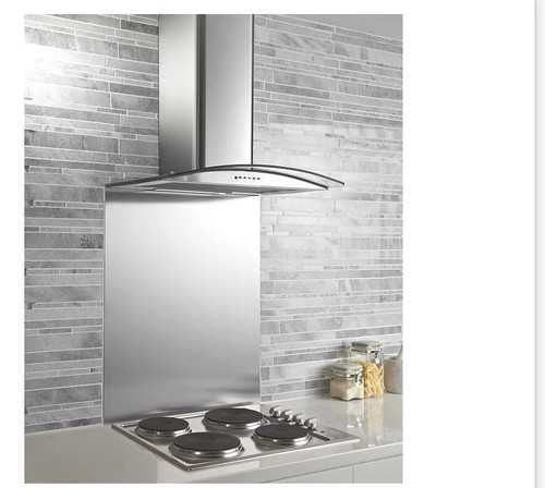 Osłona do kuchni stalowa splashback 750 x 600 mm maskownica ściany