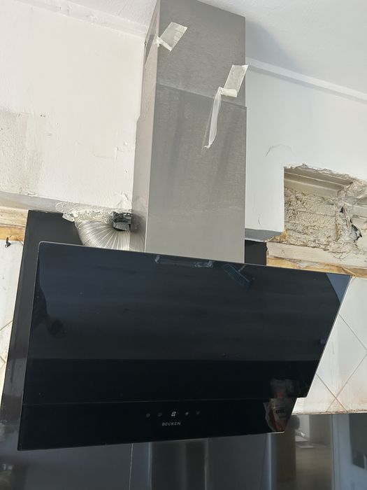 Forno e exaustor