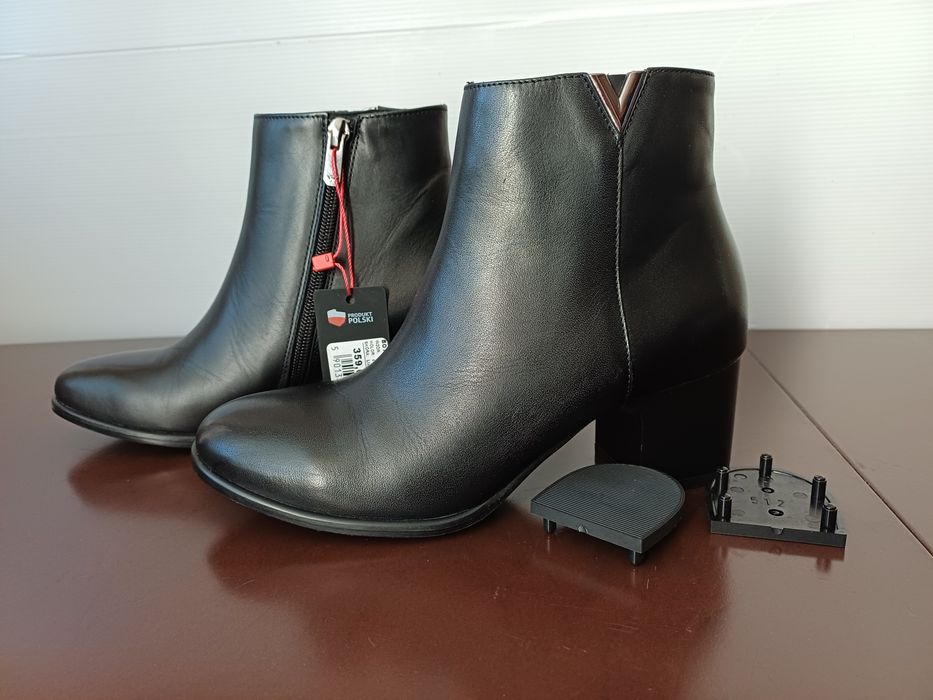 Nowe botki Wojas, skóra naturalna