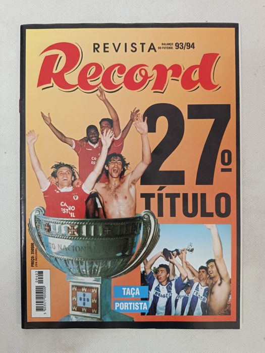 7 Revistas RECORD ( especial ) Anos 90 - Futebol