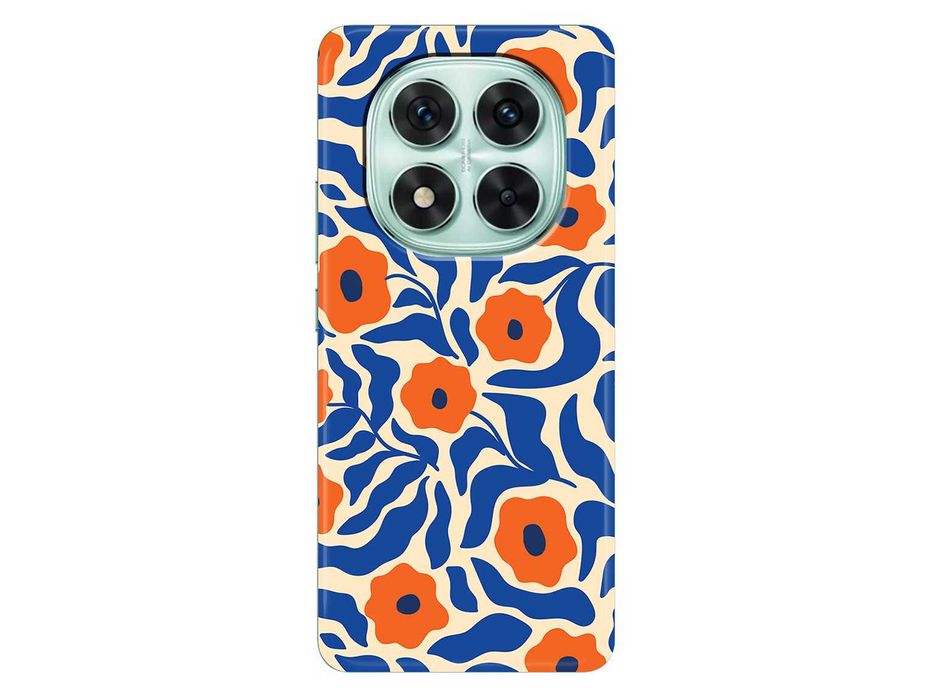 Capa flores laranja Matisse para Xiaomi Redmi Note 14 Pro 4G / 5G