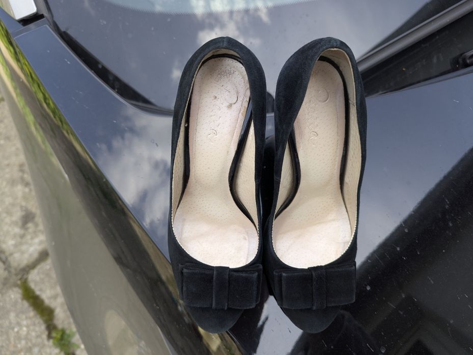 Туфлі жіночі замшеві