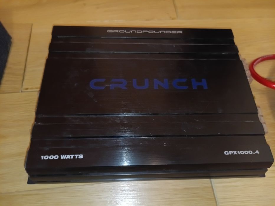 Сабвуфер, усилитель и провода