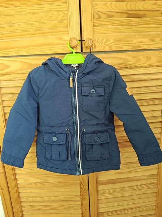 Kurtka przejściowa z lekkim ociepleniem dla chłopca 110