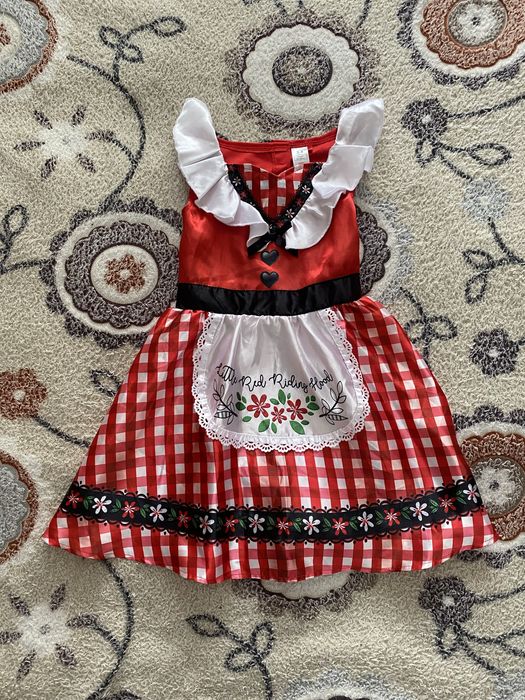 Платье красной шапочки червоної шапочки 98 104