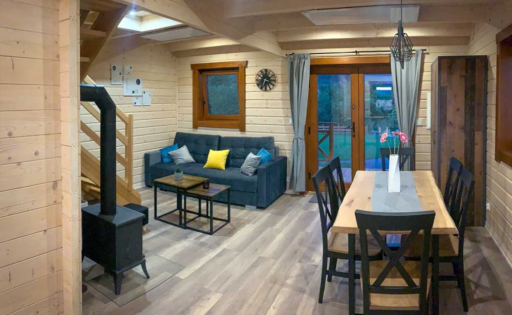 Domki pod Czarną Górą z Balią Ferie zimowe, Sudety / Kotlina Kłodzka