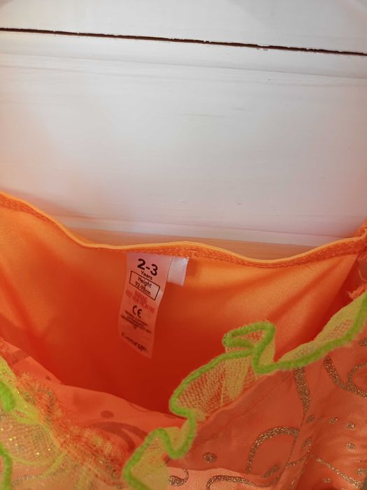 Карнавальне маскарадне плаття сукня наряд костюм гарбуз тыква 2-3 роки