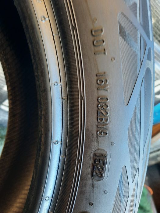 Opony letnie 225/50/17 Continental Ranflat Komplet 6.5mm 2022rok  R