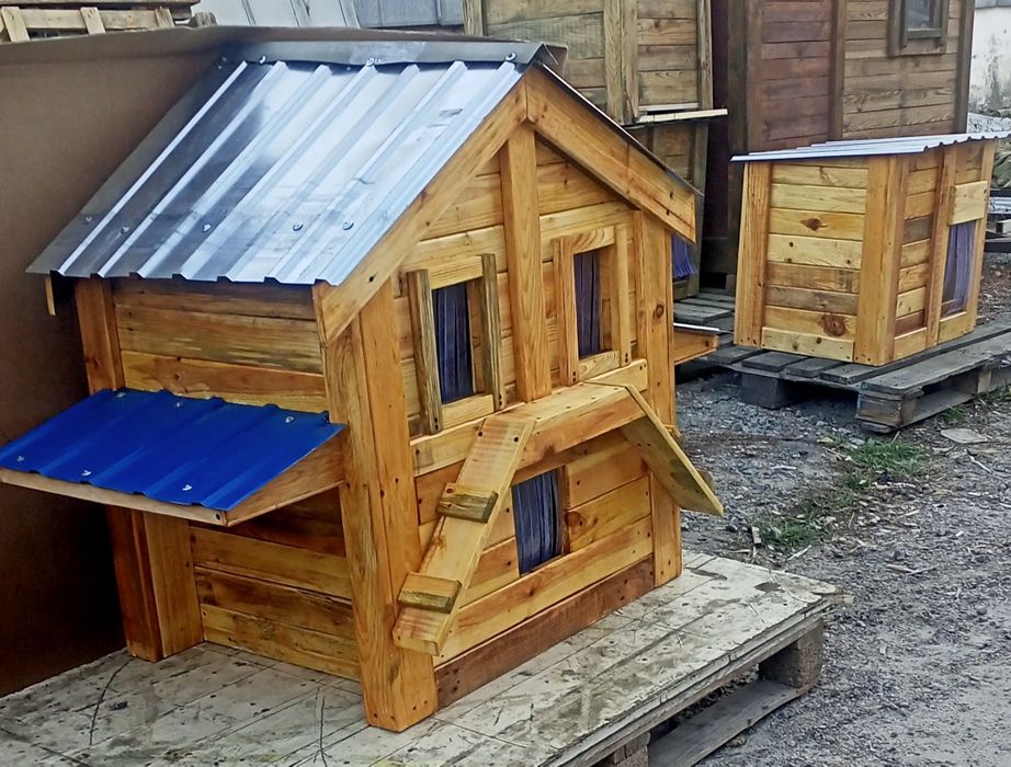 Будки Утепленные для Собак и Котов