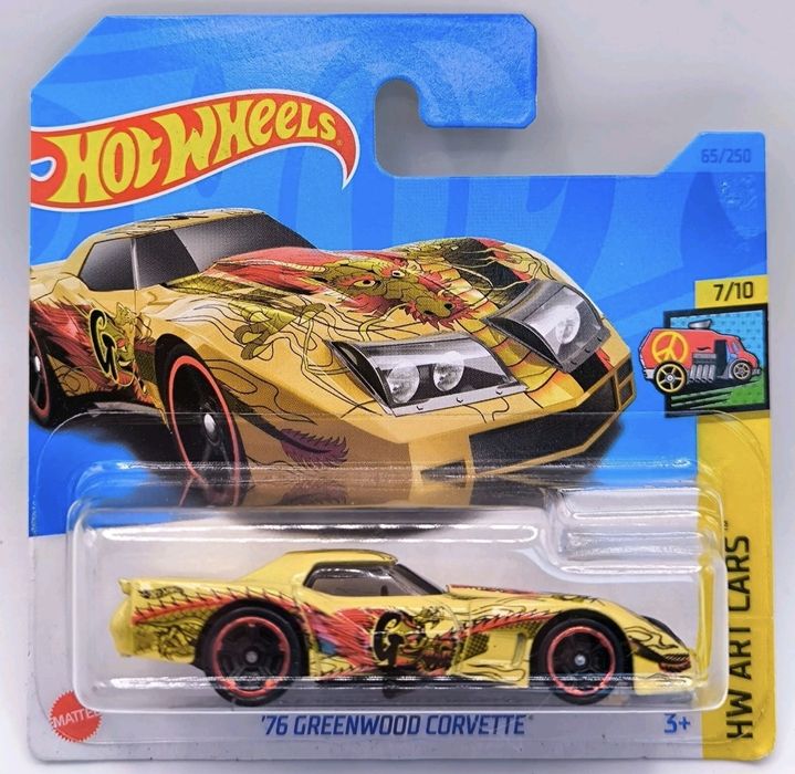 '76 Greenwood Corvette Hot Wheels 2023
