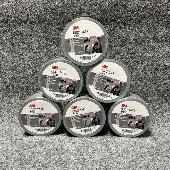 Клейка стрічка / Скотч 3M Duct Tape 1900 / Оригінал / Армований / Опт