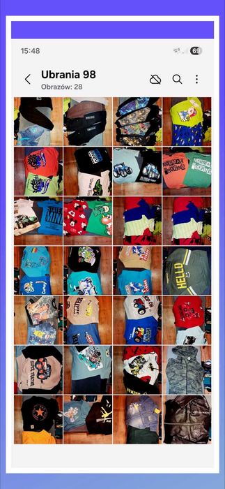 Ubrania roz.98 polscy producenci