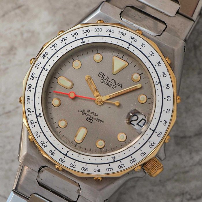 Bulova Superior 2000 "Tabarly" vintage diver