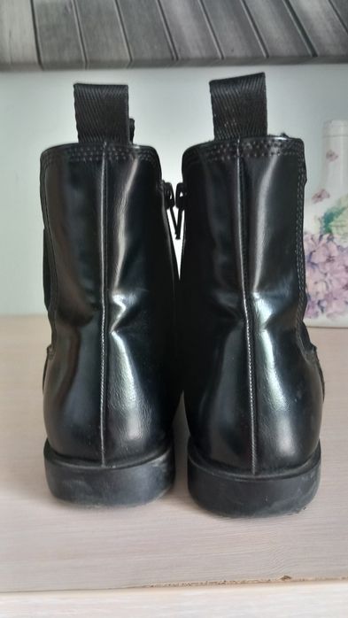 Botki czarne Zara 35