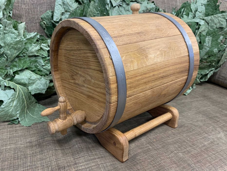 Ручная работа бочка-жбан дуб 3л