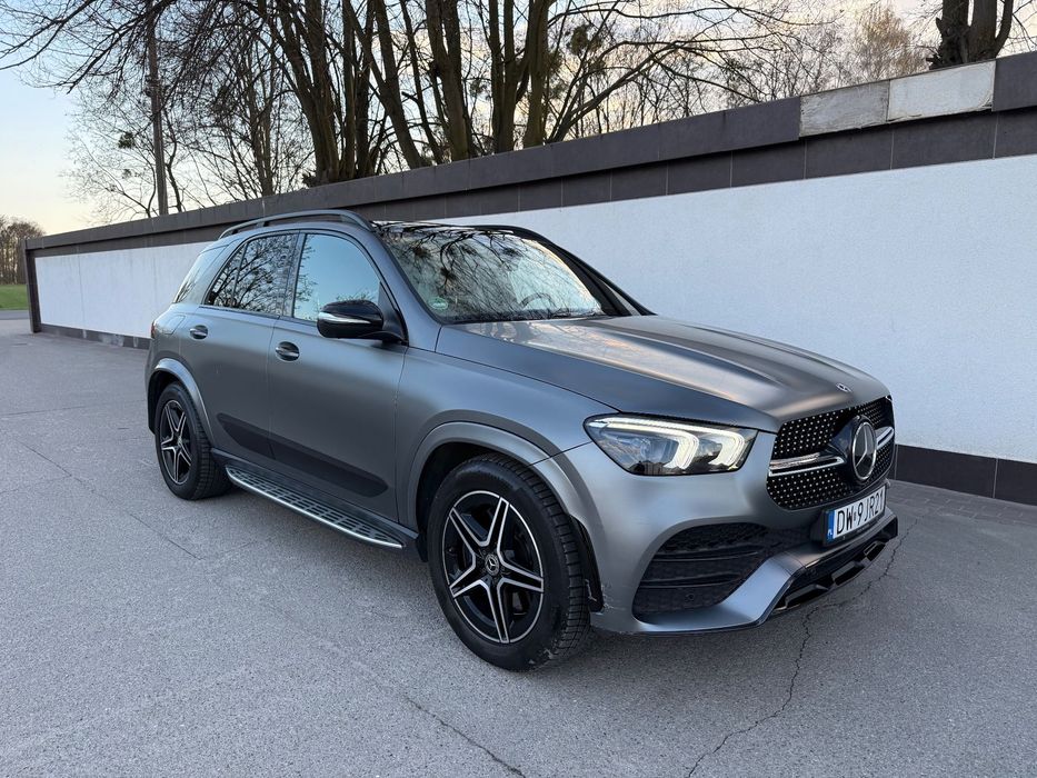 Mercedes-Benz GLE PL Salon 1 WŁ Niski przebieg ASO AMG 7 miejsc super wyposażenie