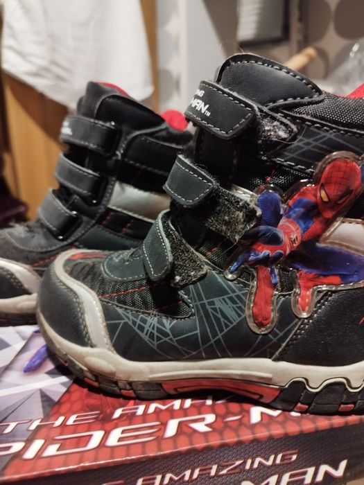 Śniegowce dziecięce buty zimowe Spider Man roz 27