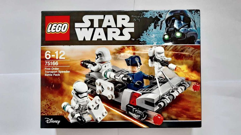 Lego Star Wars 75166 First Order Transport Speeder Battle Pack selado