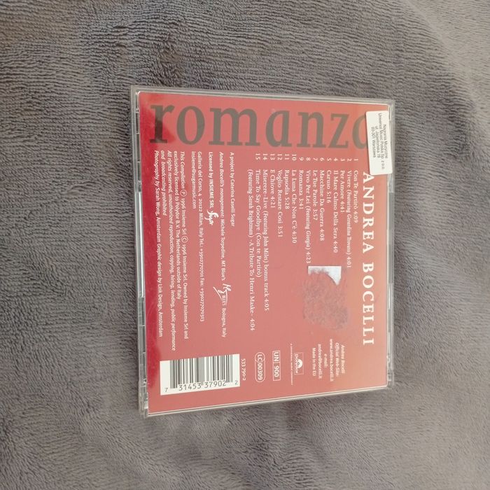 Andrea Bocelli Romanza