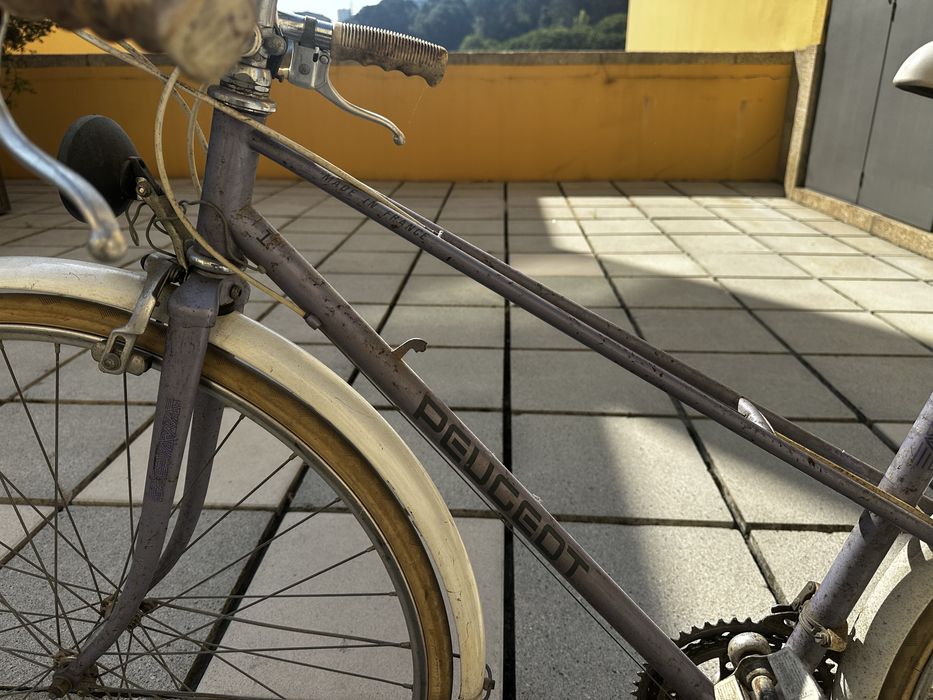 Bicicleta Vintage Peugeot Mixte (Anos 80)