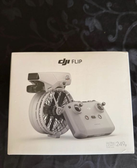 DJI flip - completo e selado com fatura e garantia
