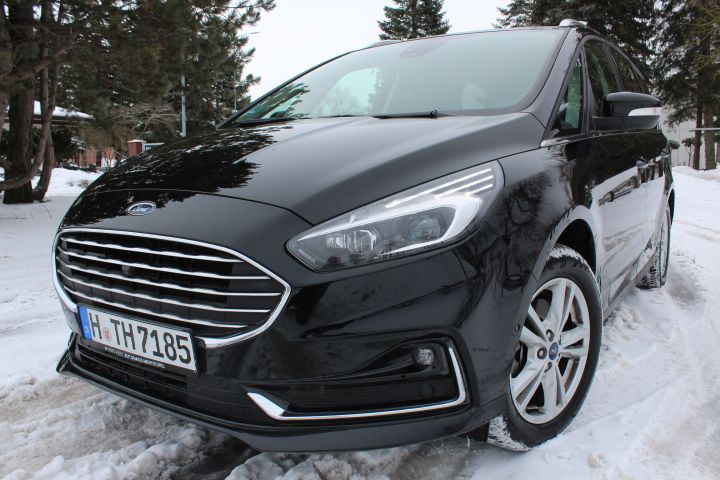 Ford Galaxy 2,5 FHEV Hybryda 190KM, Jak nowy , Bardzo bogata wersja