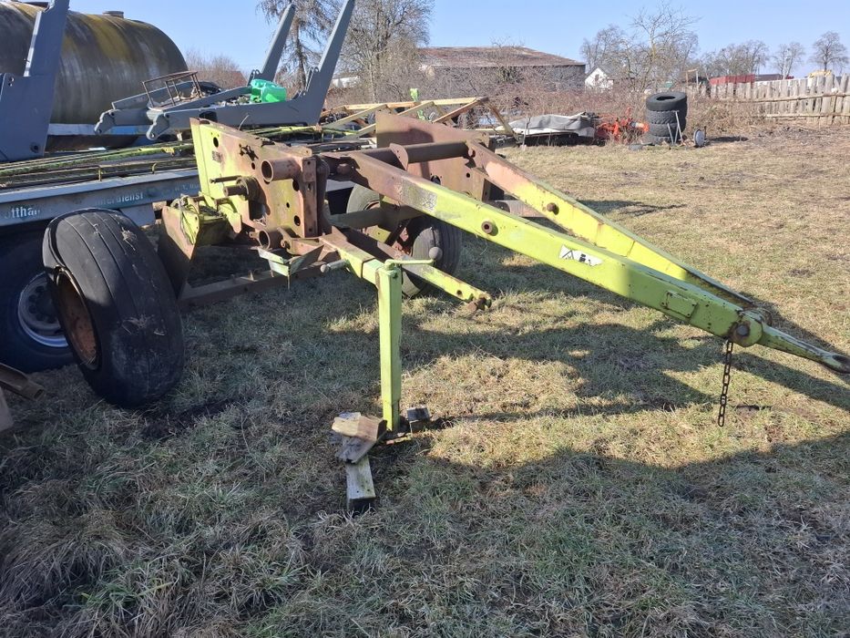 Wózek do rozsiewacza nawozów projekt