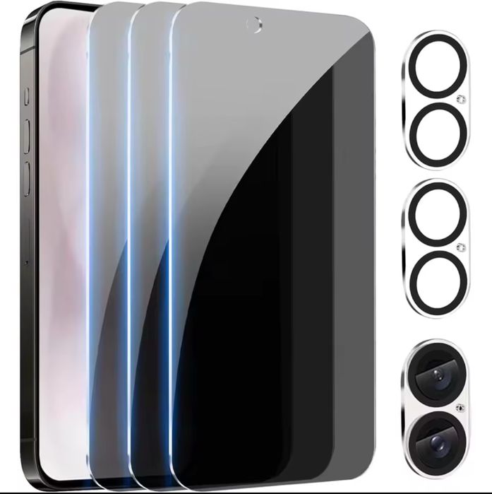 Захисне скло антишпіон на 13 про макс