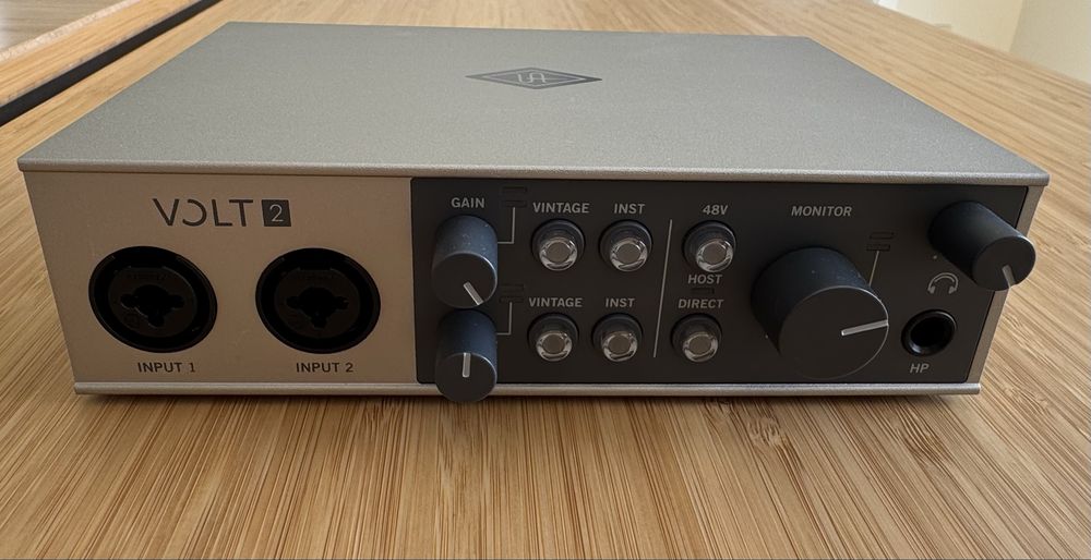 Universal Audio Volt 2 – Interface Áudio USB como nova