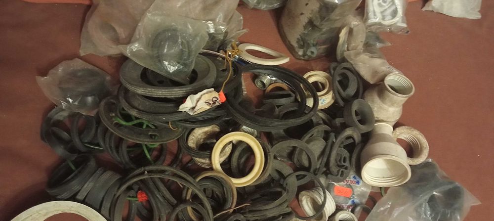 Kolanko PVC, króciec redukcyjny, uszczelki