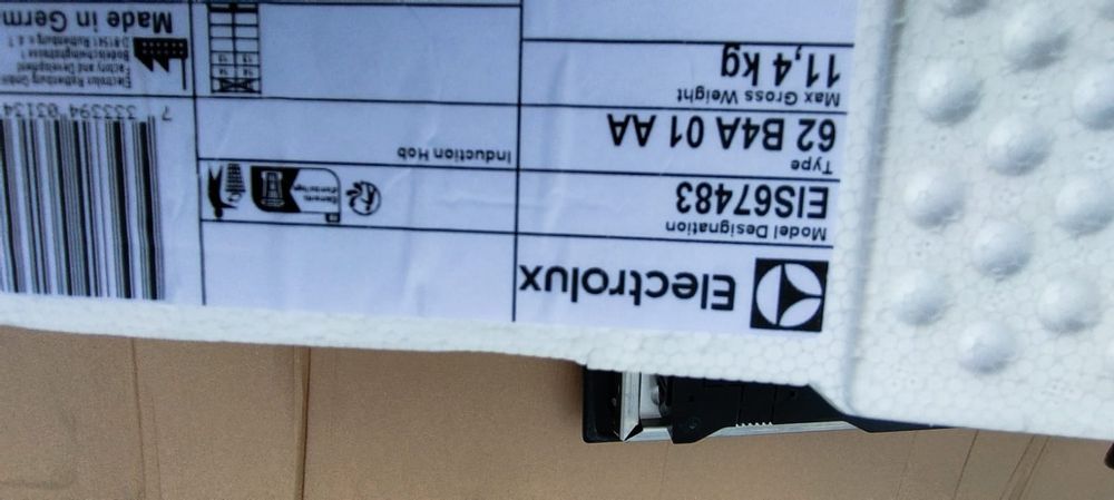 Nowa Płyta indukcyjna Electrolux