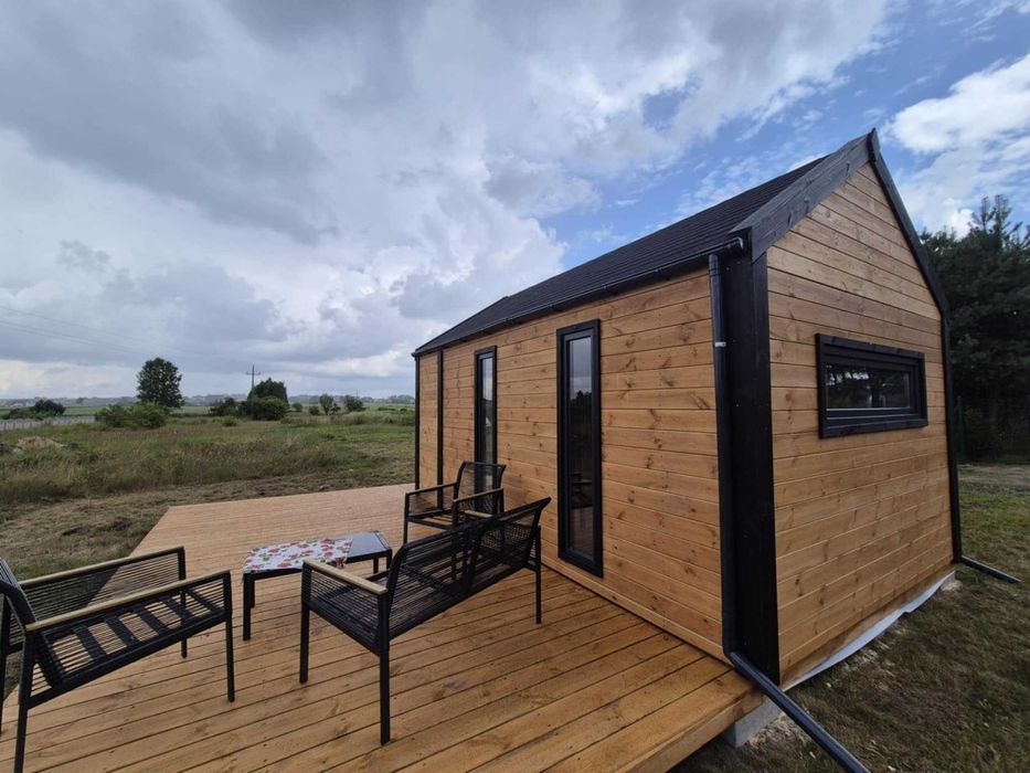 •••• Domek narzędziowy •••• BARTEK 5x4 drewutnia producent DREWNOTRIK