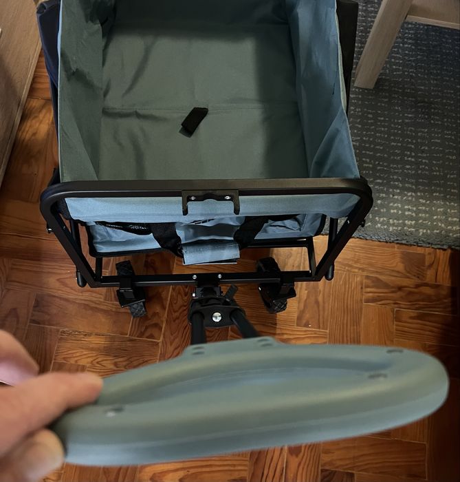Carrinho ideal para tranporte de material de pesca
