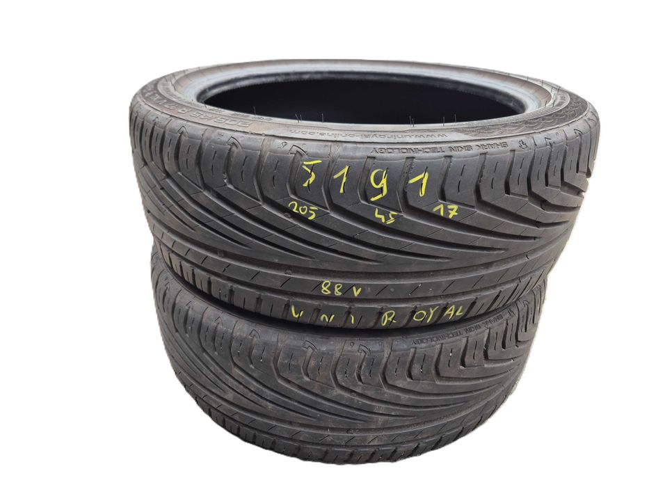 Uniroyal Rainsport 3 205/45r17 88V Wzmocnienie XL Rant ochronny N5191