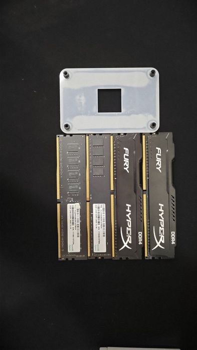 Материнська плата Asus prime b350 plus + ryzen 5 1600 + 16gb озу