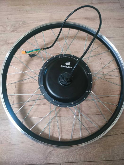 Silnik napędowy E-bike Esoulbike 52V 2000W mocny zestaw hub 26"