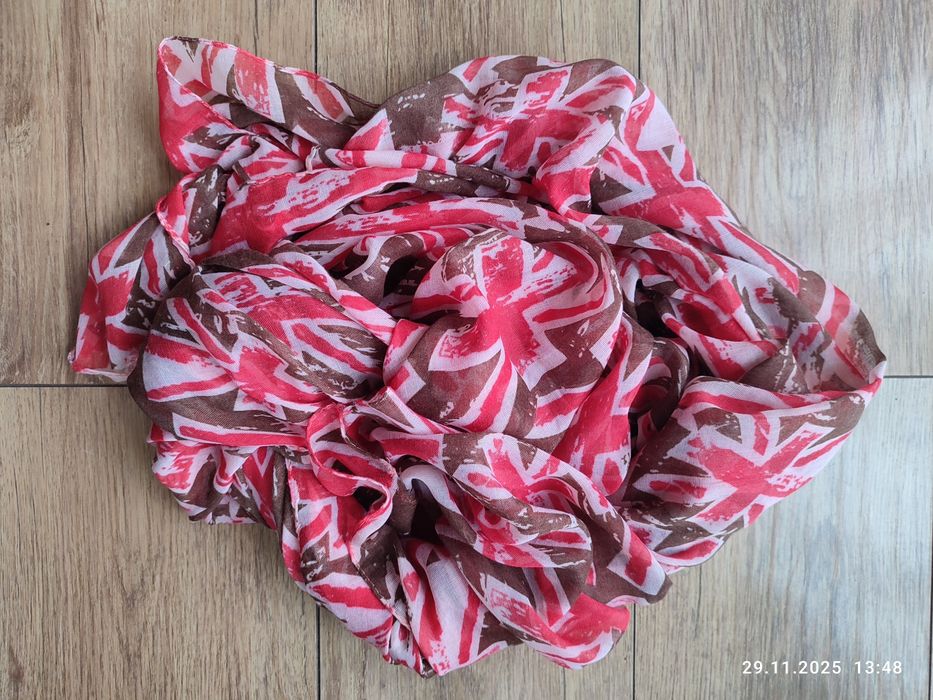 Duży szal z 100% viscosy