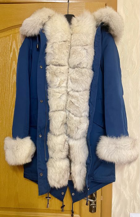 Парка натуральная женская,