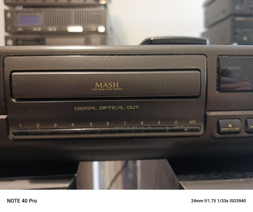 Technics odtwarzacz CD.