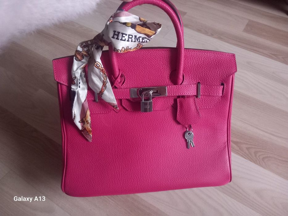 Hermes birkin 30 skórzana torebka