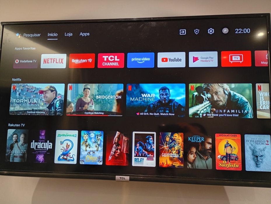 TV TCL 43" 4K Android – Imagem perfeita – Sem som