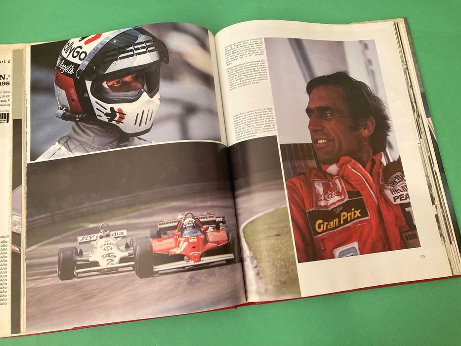 Livro El año automovil 1981/1982 Com muitas fotografias
