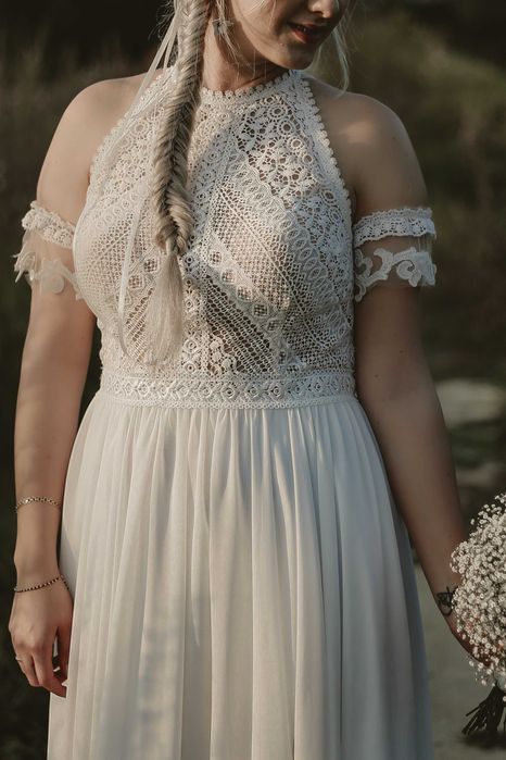Suknia Ślubna w stylu Boho