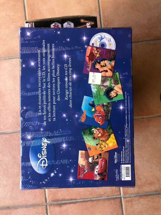 Pack CD + Livro = 5 historias da Disney