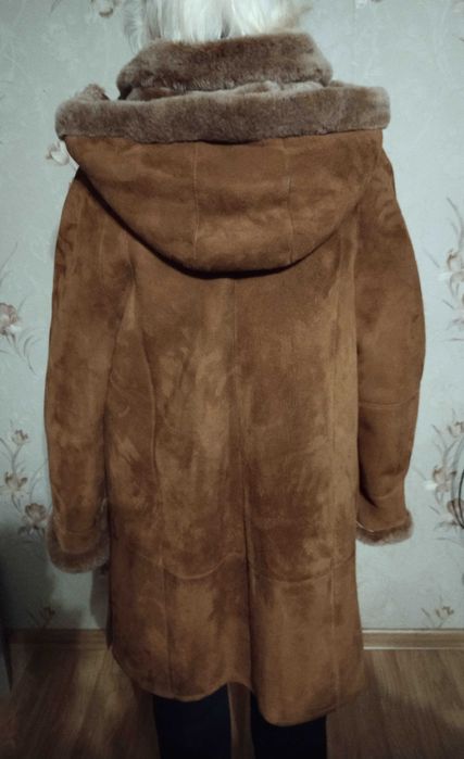 Женская натуральная дубленка. Турция. Размер L, 48-50