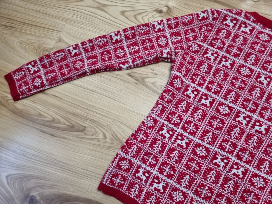 Sweter swetr Boohoo M 38 świąteczny