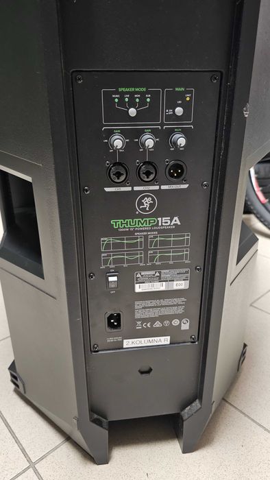 Zestaw nagłośnienia Mackie Thump, Soundcraft MFXi, Gravity, AKG wms40