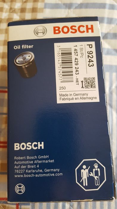 Filtro de óleo novo